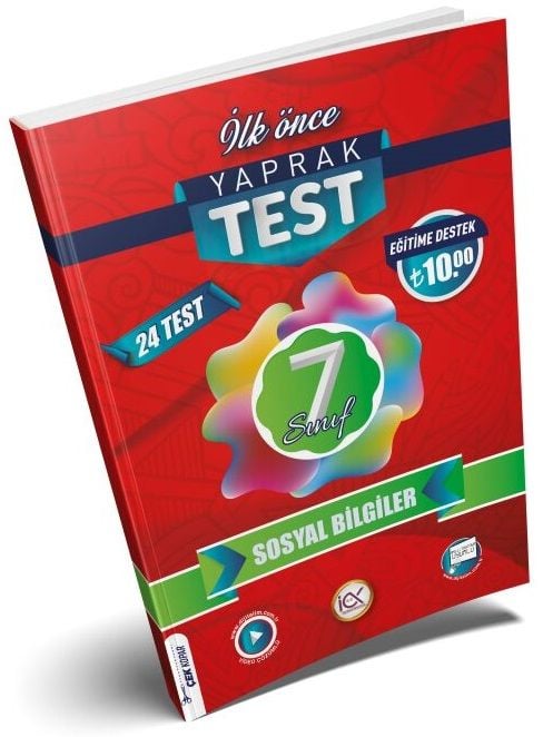 İlk Önce 7. Sınıf Sosyal Bilgiler Yaprak Test İlk Önce Yayınları