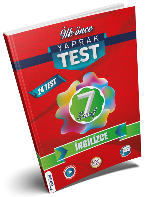 İlk Önce 7. Sınıf İngilizce Yaprak Test İlk Önce Yayınları