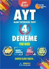 Sıradışı Analiz YKS AYT Yeni Nesil 4 Deneme Sıradışı Analiz Yayınları