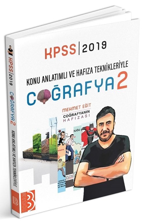 SÜPER FİYAT - Benim Hocam 2019 KPSS Konu Anlatımlı ve Hafıza Teknikleriyle Coğrafya-2 Mehmet Eğit Benim Hocam Yayınları