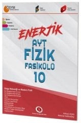 Karaağaç YKS AYT Fizik Enerjik Dalga Mekaniği ve Modern Fizik Fasikülü-10 Karaağaç Yayınları