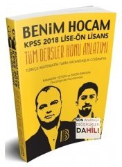 Benim Hocam 2018 KPSS Lise Ön Lisans Tüm Dersler Konu Anlatımı Tek Kitap Benim Hocam Yayınları