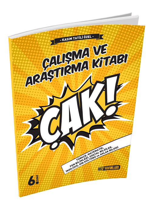 Hız 6. Sınıf Çalışma ve Araştırma Kitabı Çak Hız Yayınları