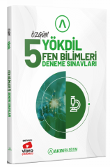 Akın Dil YÖKDİL Fen Bilimleri Özgün 5 Deneme Çözümlü Akın Publishing