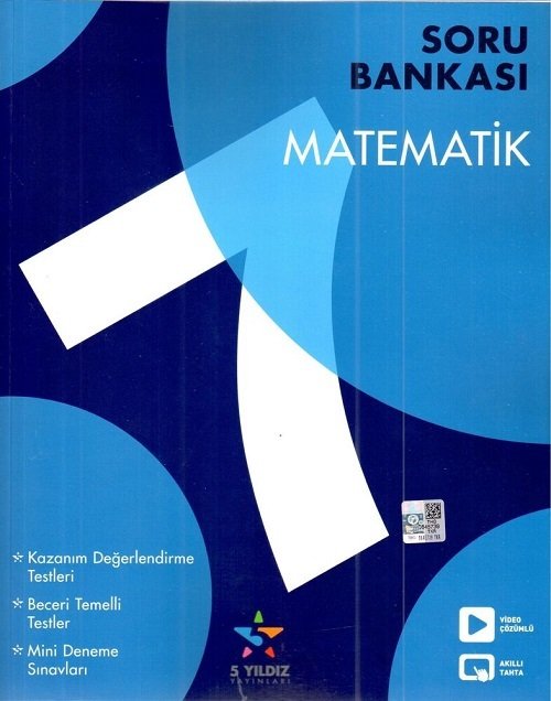 5 Yıldız 7. Sınıf Matematik Soru Bankası 5 Yıldız Yayınları