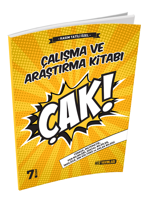 Hız 7. Sınıf Çalışma ve Araştırma Kitabı Çak Hız Yayınları