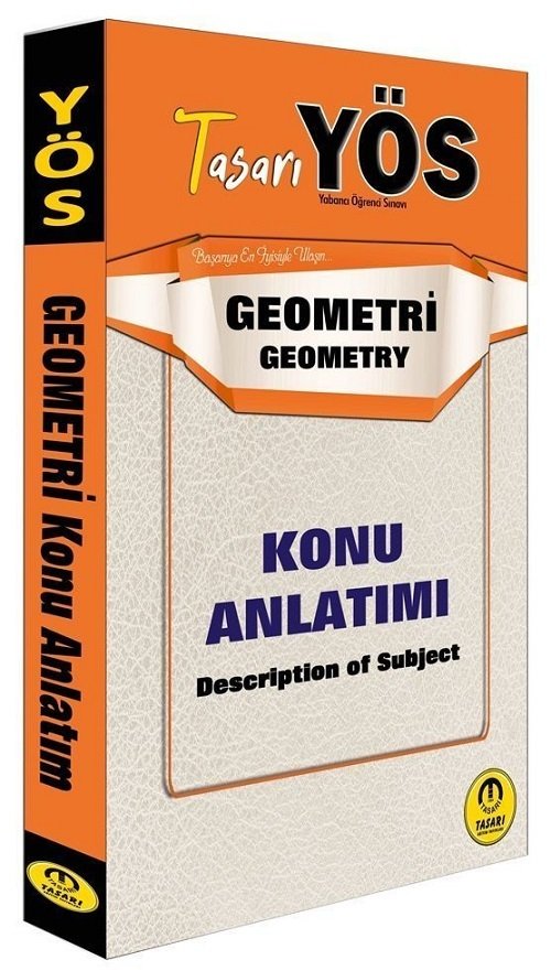 Tasarı YÖS Geometri Konu Anlatımı Tasarı Yayınları