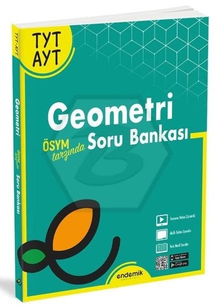 Endemik YKS TYT AYT Geometri Soru Bankası Endemik Yayınları