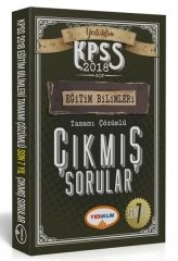 Yediiklim 2018 KPSS Eğitim Bilimleri Çıkmış Sorular Son 7 Yıl Çözümlü Yediiklim Yayınları