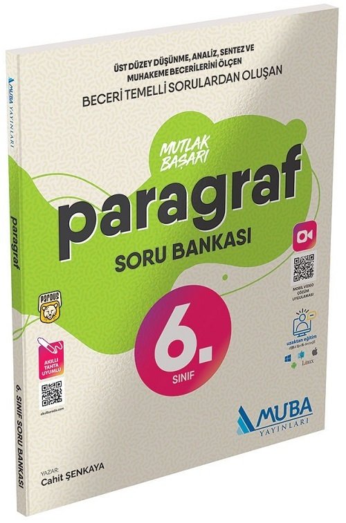 Muba 6. Sınıf Paragraf Mutlak Başarı Soru Bankası Muba Yayınları