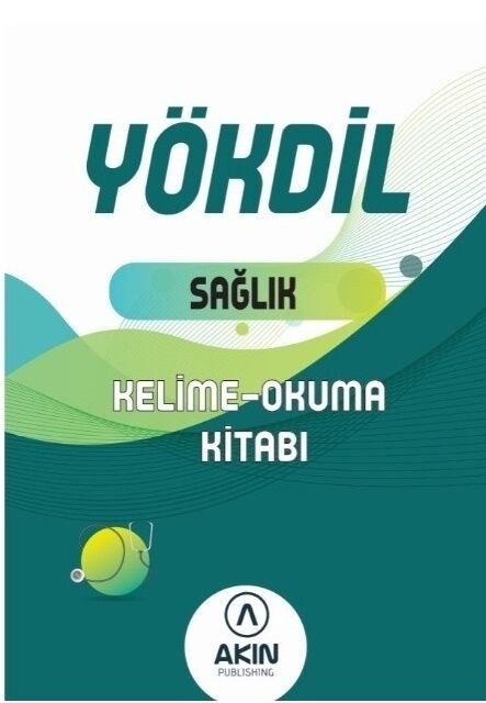 Akın Dil YÖKDİL Sağlık Kelime - Okuma Kitabı Akın Publishing