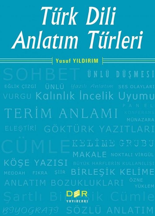 Der Yayınları Türk Dili Anlatım Türleri - Yusuf Yıldırım Der Yayınları