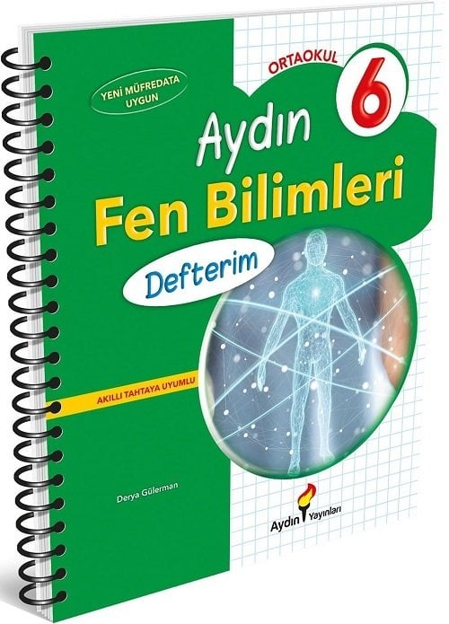 Aydın 6. Sınıf Fen Bilimleri Defterim Aydın Yayınları