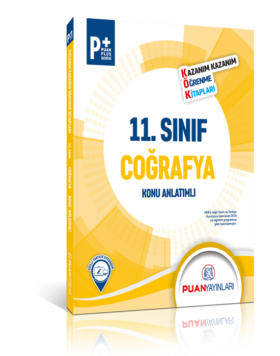 Puan 11. Sınıf Coğrafya Kök Konu Anlatımlı Puan Yayınları