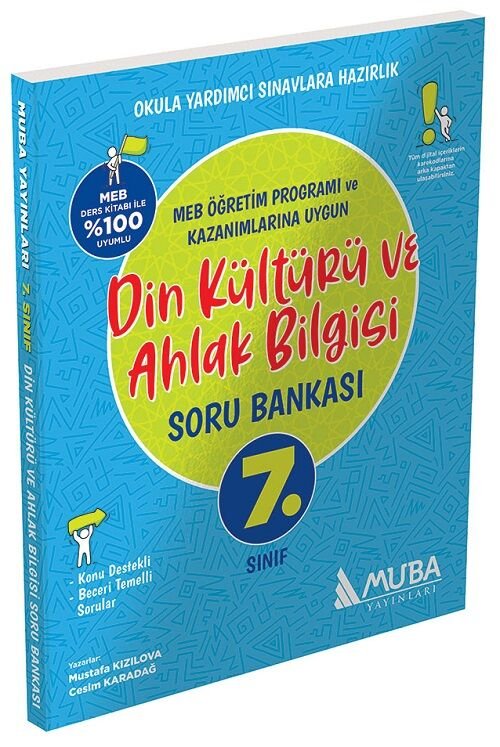 Muba 7. Sınıf Din Kültürü ve Ahlak Bilgisi Soru Bankası Muba Yayınları