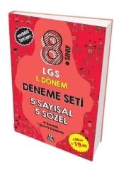 Örnek Akademi 8. Sınıf LGS 1. Dönem 5 Sayısal 5 Sözel Deneme Örnek Akademi Yayınları