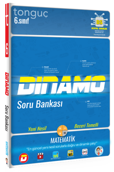 Tonguç 6. Sınıf Matematik Dinamo Soru Bankası Tonguç Akademi