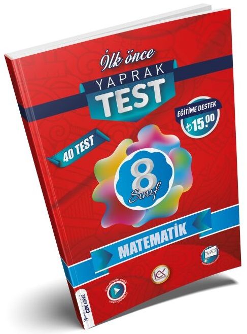 İlk Önce 8. Sınıf Matematik Yaprak Test İlk Önce Yayınları