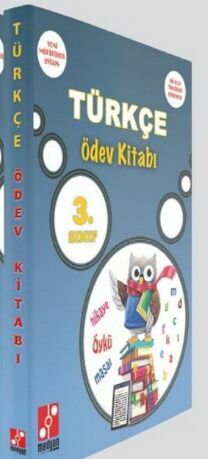 SÜPER FİYAT - Medyan 3. Sınıf Türkçe Ödev Kitabı Medyan Yayınları