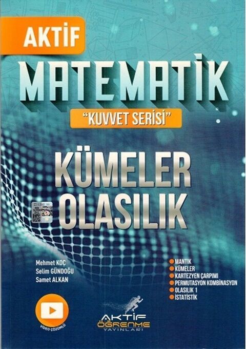 Aktif Öğrenme YKS TYT AYT Aktif Matematik Kuvvet Serisi Kümeler ve Olasılık Aktif Öğrenme Yayınları