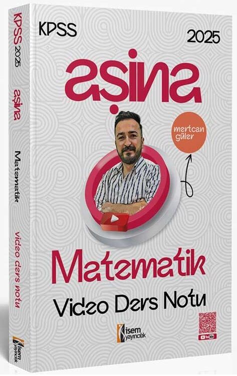 İsem 2025 KPSS Matematik Aşina Video Ders Notu - Mertcan Güler İsem Yayınları