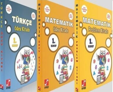 SÜPER FİYAT - Medyan 1. Sınıf Tüm Dersler Ödev Kitabı 3 lü Set Medyan Yayınları