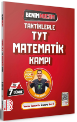 Benim Hocam 2024 YKS TYT Taktiklerle 7 Günde Matematik Kampı - İlyas Güneş Benim Hocam Yayınları