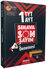 Başka YKS 1 TYT 1 AYT Sınava Son Sayım Denemesi Başka Yayınları