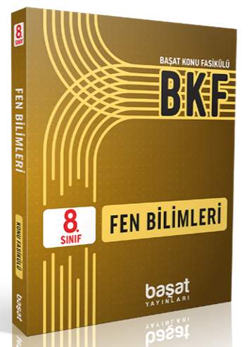 Başat 8. Sınıf Fen Bilimleri BDF Başat Ders Fasikülleri Başat Yayınları