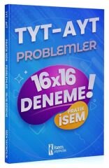 SÜPER FİYAT - İsem YKS TYT AYT Problemler Pratik İsem 16x16 Deneme İsem Yayıncılık