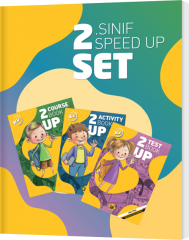 Speed Up 2. Sınıf Test + Activity + Course Book 3 lü Set Speed Up Publishing