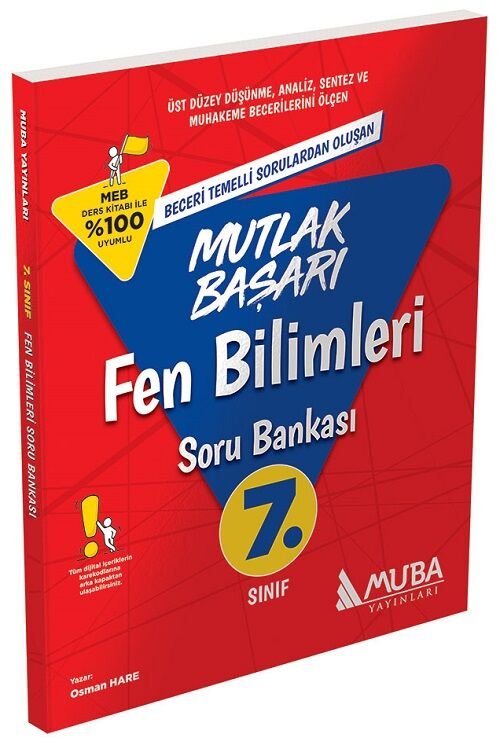 Muba 7. Sınıf Fen Bilimleri Mutlak Başarı Soru Bankası Muba Yayınları