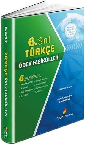 Aydın 6. Sınıf Türkçe Ödev Fasikülleri Aydın Yayınları