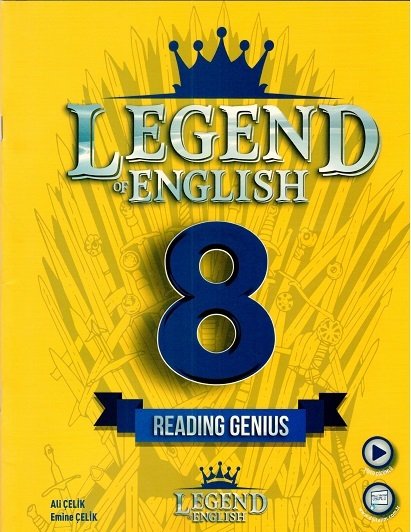 Legend 8. Sınıf İngilizce Reading Genius - Okuma Kitabı Legend English