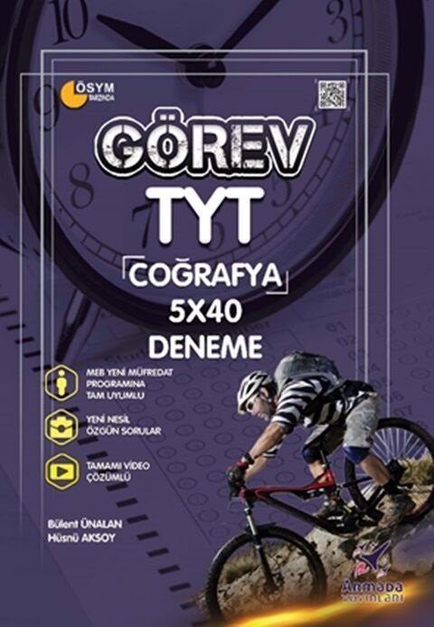 Armada YKS TYT Coğrafya Görev 5x40 Deneme Armada Yayınları