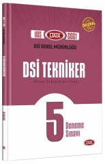 SÜPER FİYAT - Data 2021 GYS DSİ Genel Müdürlüğü Tekniker 5 Deneme Görevde Yükselme Data Yayınları