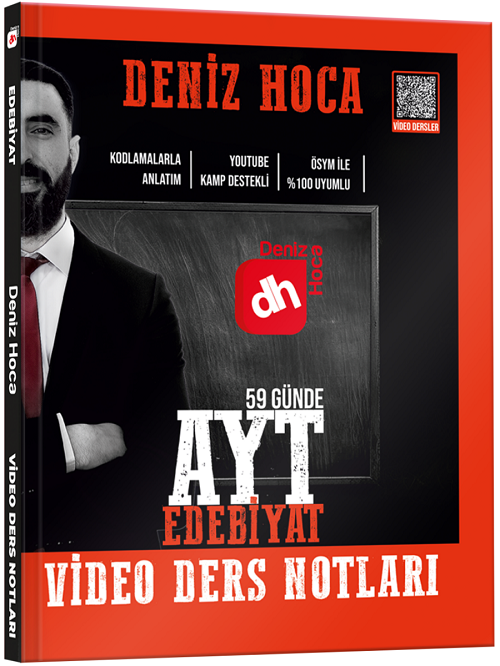 Deniz Hoca YKS AYT 59 Günde Edebiyat Video Ders Notları - Deniz Bozkurt Deniz Hoca