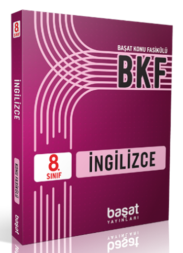 Başat 8. Sınıf İngilizce BDF Başat Ders Fasikülleri Başat Yayınları