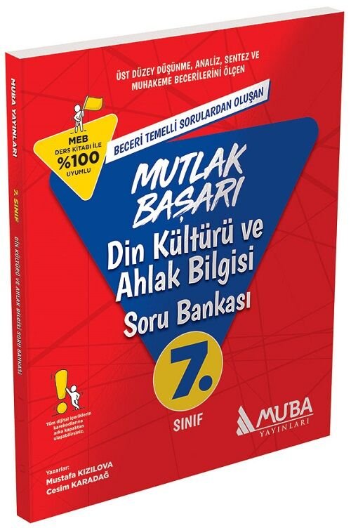 Muba 7. Sınıf Din Kültürü ve Ahlak Bilgisi Mutlak Başarı Soru Bankası Muba Yayınları