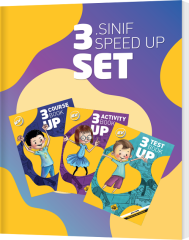 Speed Up 3. Sınıf Test + Activity + Course Book 3 lü Set Speed Up Publishing