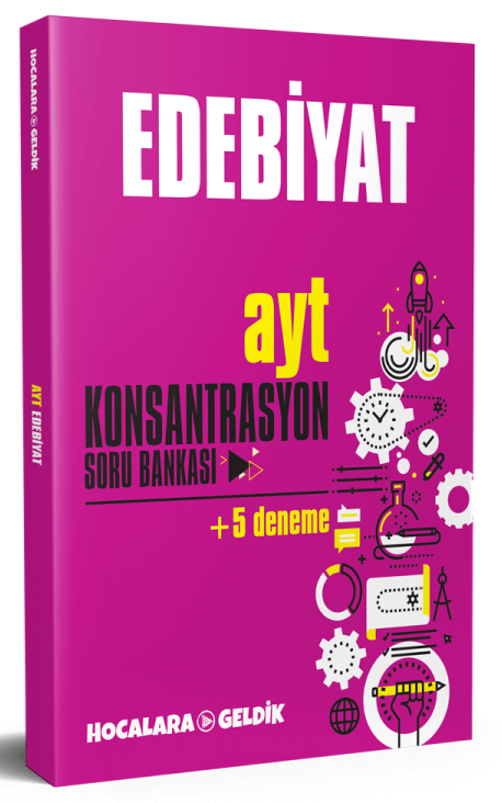 SÜPER FİYAT - Hocalara Geldik YKS AYT Edebiyat Konsantrasyon Soru Bankası Hocalara Geldik Yayınları