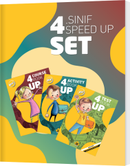 Speed Up 4. Sınıf Test + Activity + Course Book 3 lü Set Speed Up Publishing