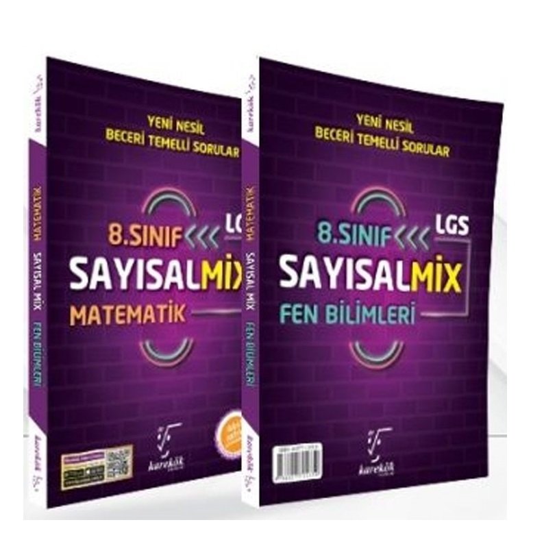 Karekök 8. Sınıf LGS SayısalMix Matematik ve Fen Bilimleri Karekök Yayınları