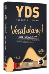 Yargı YDS Vocabulary-1 3500 Temel Kelime Golden Series Yargı Yayınları