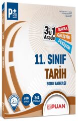 Puan 11. Sınıf Tarih 3 ü 1 Arada Soru Bankası Puan Yayınları