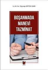 Adalet Boşanmada Manevi Tazminat - Zeynep Erten Sarı Adalet Yayınevi