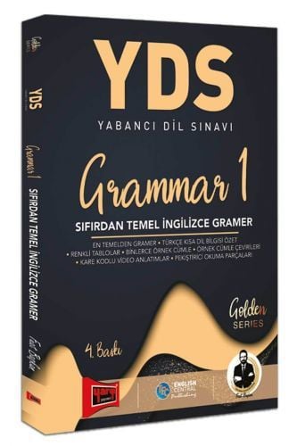 Yargı YDS Grammar-1 Sıfırdan Temel İngilizce Gramer Golden Series - Fuat Başkan 5. Baskı Yargı Yayınları