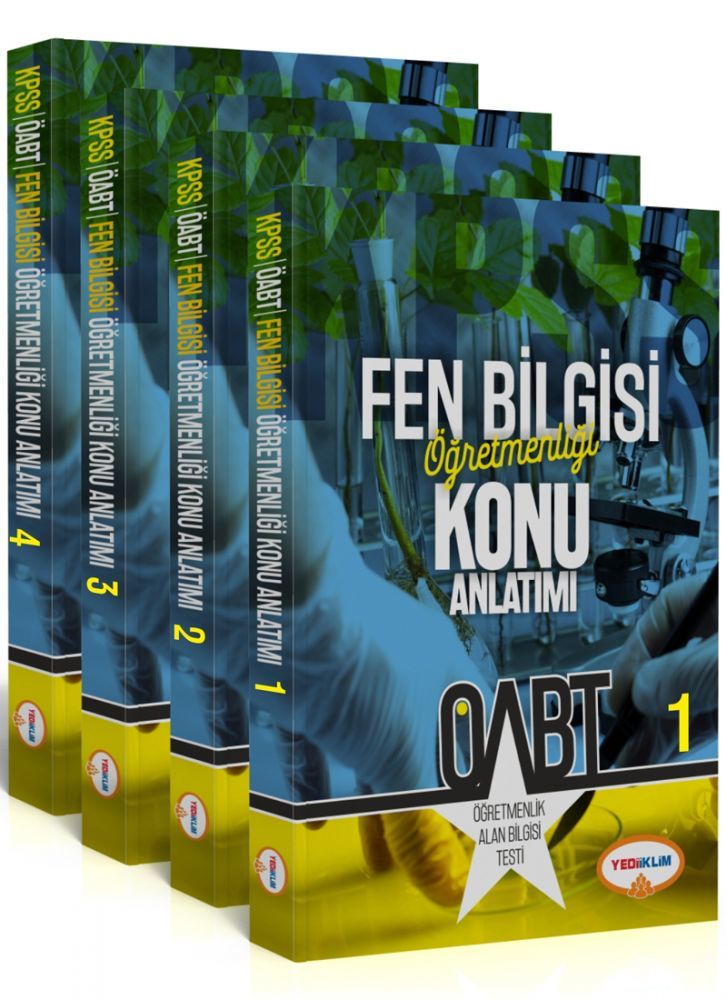 Yediiklim 2019 ÖABT Fen Bilgisi Öğretmenliği Konu Anlatımı Modüler Set Yediiklim Yayınları