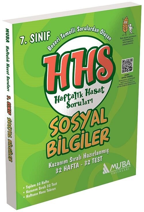 Muba 7. Sınıf Sosyal Bilgiler HHS Haftalık Hasat Soruları Muba Yayınları