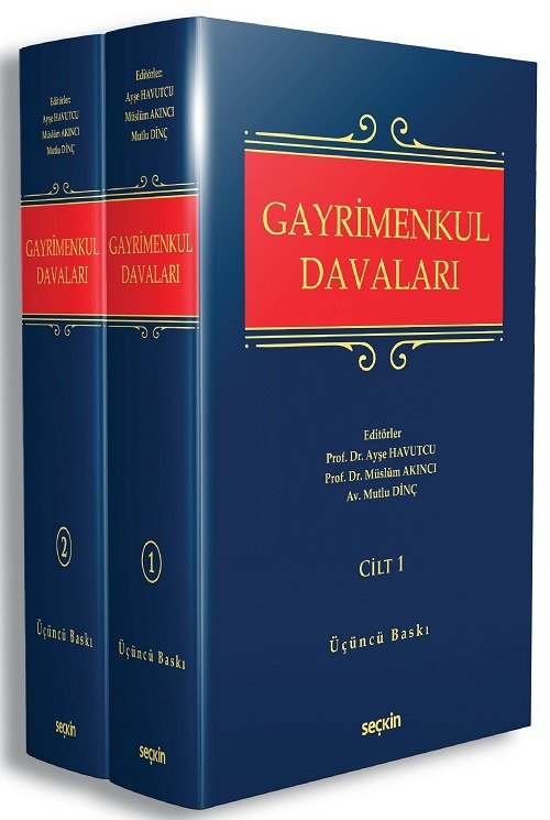 Seçkin Gayrimenkul Davaları 2 Cilt 3. Baskı - Ayşe Havutcu, Mutlu Dinç, Müslüm Akıncı Seçkin Yayınları